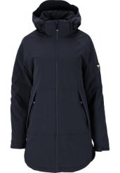 Parka dla kobiet Weather Report Brittan Pro 15000. Niebieskie parki damskie Weather Report, bez wzorów, z materiału, eleganckie, bez kaptura. Za 469.50 zł.