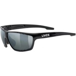 Okulary Uvex sportstyle 706 Black 2216 2021. Czarne okulary przeciwsłoneczne męskie Uvex. Za 178.42 zł.
