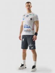 4F Koszulka replika domowa z sezonu 2023/2024 męska 4F x Czarni Radom - multikolor 3XL. Czarne t-shirty męskie 4f, m, bez wzorów, bez kołnierzyka. W wyprzedaży za 59.99 zł.