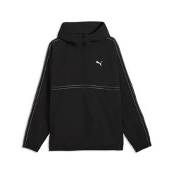 Męska bluza z kapturem PUMA Class Relaxed Pinnacle z krótkim zamkiem PUMA. Czarne bluzy męskie Puma, m, bez wzorów, z materiału, z kapturem. Za 279.00 zł.