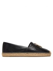 Tory Burch Espadryle Eleanor 161758 Czarny. Czarne espadryle damskie Tory Burch, bez wzorów, ze skóry, bez obcasa, bez zapięcia. Za 1,439.00 zł.