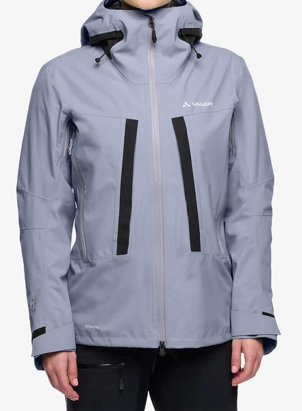 Kurtka z membraną damska Vaude Monviso 2,5L Jacket. Niebieskie kurtki damskie Vaude, l, bez wzorów, z materiału, bez kaptura. Za 890.99 zł.