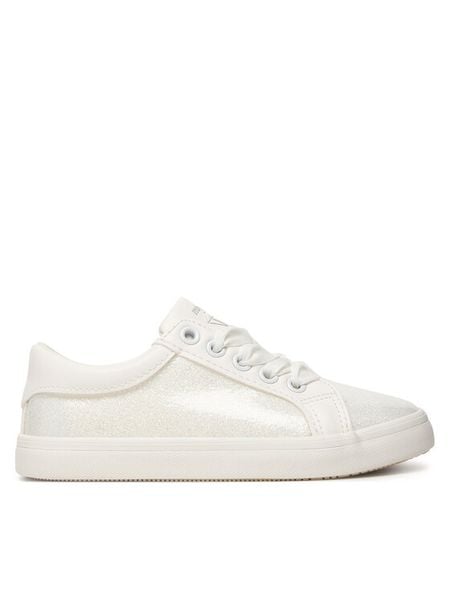 Mayoral Sneakersy 43723.91 Biały. Białe buty sportowe dziewczęce Mayoral, bez wzorów, ze skóry, bez zapięcia. Za 153.99 zł.