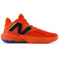Buty męskie New Balance TWO WXY v4 BB2WYGP4 – czerwone. Czerwone buty sportowe męskie New Balance, z gumy, bez zapięcia, na fitness i siłownię. Za 249.99 zł.