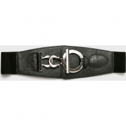 Answear - Pasek Animal Me. Szare paski damskie ANSWEAR, w paski, z materiału. Za 49.90 zł.