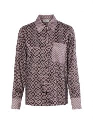 Liu Jo Collection Bluzka Kobiety Sztuczne włókno lila, 40. Bluzki damskie Liu Jo Collection, s, bez wzorów, z satyny, eleganckie, bez kołnierzyka, bez ramiączek. Za 649.95 zł.