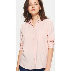 Gładka koszula - Różowy. Czerwone koszule damskie Cropp. Za 49.99 zł.