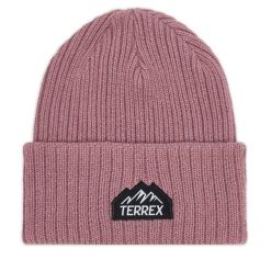 Czapka adidas. Czerwone czapki i kapelusze damskie Adidas, na zimę, bez wzorów. Za 129.99 zł.