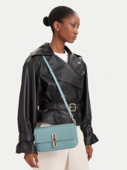Furla Torebka Iride S WB02206 ARE000 CN 4896S Niebieski jasny. Niebieskie torebki do ręki damskie Furla, bez wzorów, ze skóry, bez dodatków. Za 1,259.00 zł.