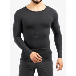 Bluza termoaktywna męska Brubeck Comfort Wool LS. Szare bluzy męskie Brubeck, m, bez wzorów, bez kaptura. Za 165.99 zł.