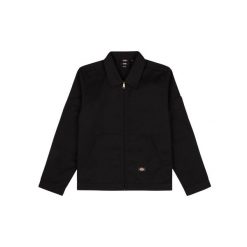 Kurtka bez podszewki Dickies Eisenhower. Czarne kurtki męskie Dickies, xs, bez wzorów, z bawełny, biznesowe, bez kaptura. Za 354.75 zł.