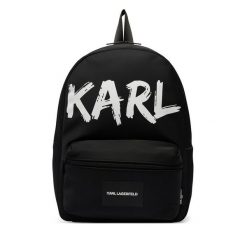 Plecak Karl Lagerfeld Kids. Czarne torby i plecaki dziecięce Karl Lagerfeld Kids, małe. Za 341.99 zł.
