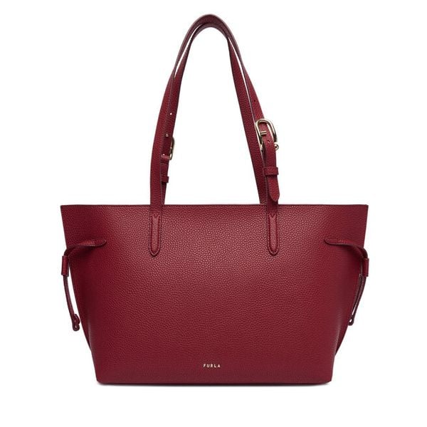 Torebka Furla. Czerwone torebki do ręki damskie Furla, bez wzorów, klasyczne, bez dodatków. Za 908.99 zł.