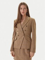 Barbour Marynarka Wisteria Tailored LTA0130BL31 Beżowy Reglan Fit. Brązowe żakiety damskie Barbour, bez wzorów, z syntetyku. Za 1,599.00 zł.