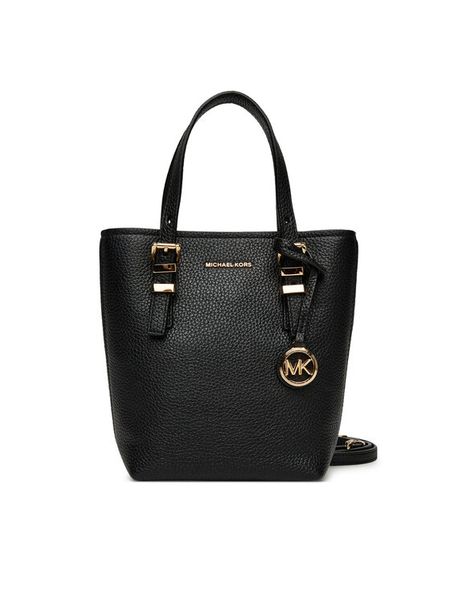 MICHAEL Michael Kors Torebka Quinn 32S5GQNC0L Czarny. Czarne torebki do ręki damskie MICHAEL Michael Kors, bez wzorów, ze skóry, bez dodatków. Za 479.99 zł.