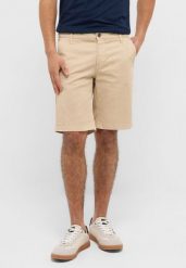 Męskie Szorty Mustang Style Brad Chino Shorts White Pepper 1017473 3268. Białe szorty męskie Mustang, m, bez wzorów, z materiału. Za 139.99 zł.