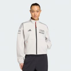 Bluza Dresowa Damska Audi Formula One Team Engineers & Marketing. Białe bluzy damskie Adidas, bez wzorów, z dresówki, bez kaptura. Za 529.00 zł.