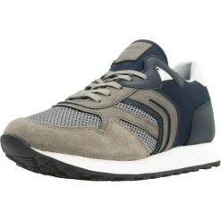 Buty GEOX U VINCIT A Niebieski. Niebieskie trekkingi męskie Geox, na fitness i siłownię. Za 215.99 zł.