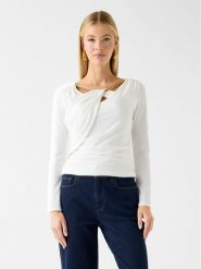 Marciano Guess Bluzka 6RGP06 6257A Biały Slim Fit. Białe bluzki damskie Marciano Guess, xs, z aplikacjami, z syntetyku, bez kołnierzyka, bez ramiączek. Za 559.99 zł.