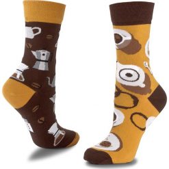 Skarpety Wysokie Unisex MANY MORNINGS - Coffe Lover Brązowy Kolorowy. Skarpety damskie marki Many Mornings. Za 29.00 zł.