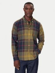 Barbour Koszula Glendale MSH4992TN52 Zielony Regular Fit. Zielone koszule męskie Barbour, m, bez wzorów, z bawełny, bez kołnierzyka, bez ramiączek. Za 399.99 zł.