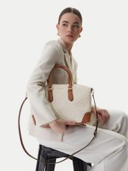 MICHAEL Michael Kors Torebka 30R6G1WS7B Kremowy. Białe torebki do ręki damskie MICHAEL Michael Kors, bez wzorów, ze skóry, bez dodatków. Za 798.99 zł.