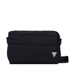 Saszetka Guess. Czarne saszetki męskie Guess, młodzieżowe, małe. Za 269.99 zł.