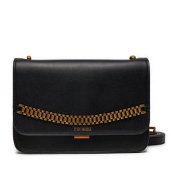 Torebka Steve Madden. Czarne listonoszki damskie Steve Madden, bez wzorów, bez dodatków. Za 399.99 zł.
