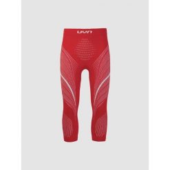 Legginsy termoaktywne męskie Natyon 2.0 Austria UW Pants Medium. Czerwone legginsy sportowe męskie UYN, l, bez wzorów, narciarskie. Za 439.00 zł.