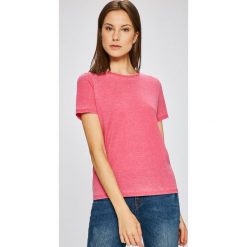 Only - Top. Czerwone t-shirty damskie Only, s, bez wzorów, z bawełny, bez kołnierzyka. W wyprzedaży za 24.90 zł.