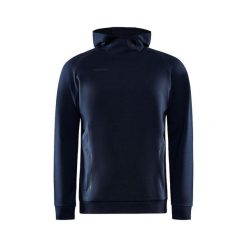 Bluza Craft core soul. Niebieskie bluzy męskie Craft, l, bez wzorów, z bawełny, z kapturem. Za 255.00 zł.