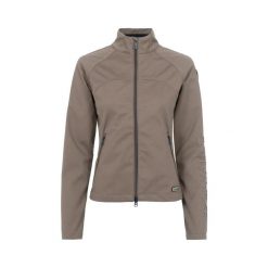 Damska kurtka jeździecka Cavallo Betty. Niebieskie kurtki damskie CAVALLO, bez wzorów, z softshellu, bez kaptura. Za 424.95 zł.