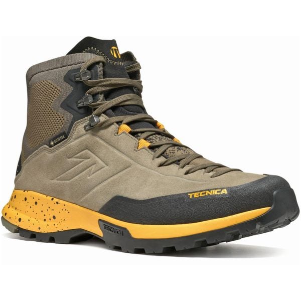 Buty trekkingowe męskie Tecnica Forge Hike Mid Gtx. Brązowe trekkingi męskie TECNICA, za kostkę, trekkingowe. Za 959.00 zł.