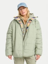 Billabong Kurtka przejściowa Happy Camper EBJJK00165 Zielony Regular Fit. Zielone kurtki damskie Billabong, m, bez wzorów, z syntetyku, bez kaptura. Za 580.99 zł.