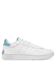 Adidas Buty do koszykówki Hoops 3.0 SE JI3452 Biały. Białe obuwie sportowe damskie Adidas, bez wzorów, ze skóry, do koszykówki. Za 219.99 zł.