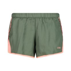 Szorty damskie CMP. Zielone szorty sportowe damskie CMP, bez wzorów, do biegania. Za 130.90 zł.