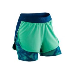 Spodenki W900. Zielone spodenki dla dziewczynek DOMYOS. Za 44.99 zł.