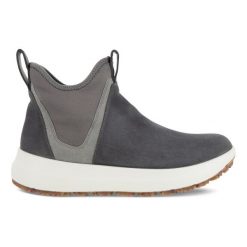 ECCO Solice W Chelsea GTX – damskie wodoodporne botki Chelsea. Niebieskie botki damskie ecco, na zimę, z gore-texu, eleganckie, bez obcasa, bez zapięcia. Za 571.99 zł.