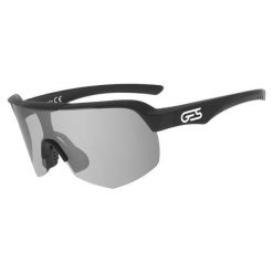 Okulary przeciwsłoneczne z soczewkami fotochromatycznymi Ges Alpha. Czarne okulary przeciwsłoneczne męskie GES. Za 297.00 zł.