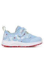 Reima Sneakersy Moomin Ekana 5400129M-61A1 Niebieski. Niebieskie trampki i tenisówki chłopięce Reima, bez wzorów, ze skóry, bez zapięcia. Za 219.99 zł.