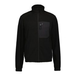 Polar outdoor Solognac 500. Czarne bluzy męskie SOLOGNAC, l, bez wzorów, z bawełny, bez kaptura. Za 89.99 zł.