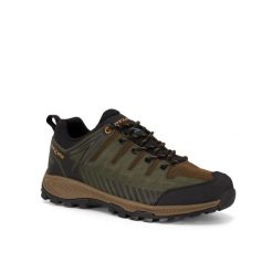 Buty trekkingowe męskie TREZETA Thunder Leather z membraną WP. Zielone trekkingi męskie Trezeta, trekkingowe. Za 499.90 zł.