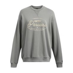 Bluza damska Under Armour Project Rock HWT Crew. Zielone bluzy sportowe damskie Under Armour, xs, bez wzorów, bez kaptura, na fitness i siłownię. Za 329.99 zł.