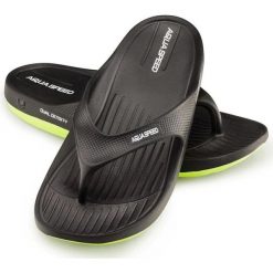 Klapki basenowe japonki Aqua Speed Alcano. Czarne skarpety damskie Aqua-Speed, bez wzorów. Za 59.90 zł.