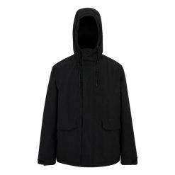 Męska Wodoodporna Kurtka Ocieplana Sterlings. Czarne kurtki męskie Regatta, m, bez wzorów, sportowe, bez kaptura. Za 233.99 zł.