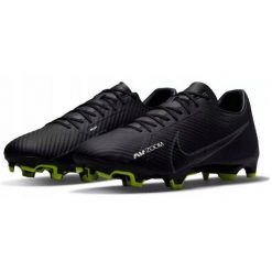 Korki do gry w piłkę Nike Zoom Vapor 15 Academy na trawę. Czarne buty sportowe męskie Nike, bez zapięcia, do piłki nożnej, nike zoom. Za 334.40 zł.
