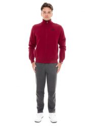 Bluza z bawełna z kaptur na co dzień na siłownię. Czarne bluzy męskie LEONE 1947 APPAREL, xl, bez wzorów, z bawełny, bez kaptura. Za 471.52 zł.