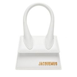 Torebka JACQUEMUS. Białe torebki do ręki damskie JACQUEMUS, bez wzorów, bez dodatków. Za 2,209.00 zł.
