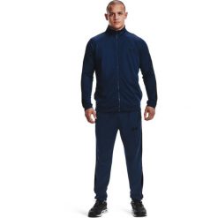 Dres męskie Under Armour Ua Knit. Niebieskie buty sportowe męskie Under Armour, z dresówki, bez zapięcia, na fitness i siłownię. Za 390.00 zł.