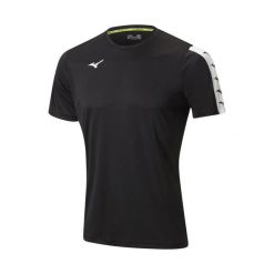 Koszulka Mizuno Nara Tee. Czarne buty sportowe męskie Mizuno, bez zapięcia, na fitness i siłownię. Za 151.00 zł.